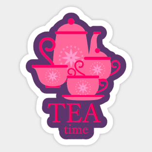 Tea time Sticker